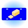 Copy of Personalized 3 X 6 Heavy Duty Acrylic / Plastic License Plate Thumbnail