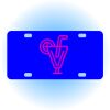 Copy of Personalized 3 X 6 Heavy Duty Acrylic / Plastic License Plate Thumbnail