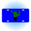 Copy of Personalized 3 X 6 Heavy Duty Acrylic / Plastic License Plate Thumbnail