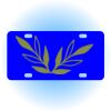 Copy of Personalized 3 X 6 Heavy Duty Acrylic / Plastic License Plate Thumbnail