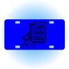 Copy of Personalized 3 X 6 Heavy Duty Acrylic / Plastic License Plate Thumbnail