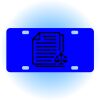 Copy of Personalized 3 X 6 Heavy Duty Acrylic / Plastic License Plate Thumbnail