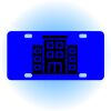 Copy of Personalized 3 X 6 Heavy Duty Acrylic / Plastic License Plate Thumbnail