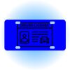 Copy of Personalized 3 X 6 Heavy Duty Acrylic / Plastic License Plate Thumbnail