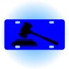 Copy of Personalized 3 X 6 Heavy Duty Acrylic / Plastic License Plate Thumbnail