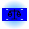 Copy of Personalized 3 X 6 Heavy Duty Acrylic / Plastic License Plate Thumbnail