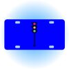 Copy of Personalized 3 X 6 Heavy Duty Acrylic / Plastic License Plate Thumbnail