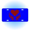Copy of Personalized 3 X 6 Heavy Duty Acrylic / Plastic License Plate Thumbnail
