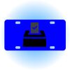Copy of Personalized 3 X 6 Heavy Duty Acrylic / Plastic License Plate Thumbnail