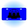 Copy of Personalized 3 X 6 Heavy Duty Acrylic / Plastic License Plate Thumbnail
