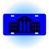 Copy of Personalized 3 X 6 Heavy Duty Acrylic / Plastic License Plate Thumbnail