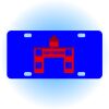 Copy of Personalized 3 X 6 Heavy Duty Acrylic / Plastic License Plate Thumbnail