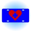 Copy of Personalized 3 X 6 Heavy Duty Acrylic / Plastic License Plate Thumbnail