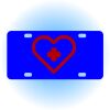 Copy of Personalized 3 X 6 Heavy Duty Acrylic / Plastic License Plate Thumbnail