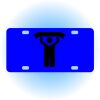 Copy of Personalized 3 X 6 Heavy Duty Acrylic / Plastic License Plate Thumbnail