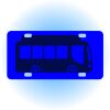 Copy of Personalized 3 X 6 Heavy Duty Acrylic / Plastic License Plate Thumbnail