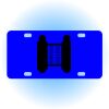 Copy of Personalized 3 X 6 Heavy Duty Acrylic / Plastic License Plate Thumbnail