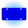 Copy of Personalized 3 X 6 Heavy Duty Acrylic / Plastic License Plate Thumbnail