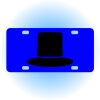 Copy of Personalized 3 X 6 Heavy Duty Acrylic / Plastic License Plate Thumbnail