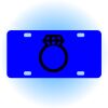 Copy of Personalized 3 X 6 Heavy Duty Acrylic / Plastic License Plate Thumbnail