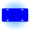 Copy of Personalized 3 X 6 Heavy Duty Acrylic / Plastic License Plate Thumbnail