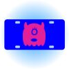 Copy of Personalized 3 X 6 Heavy Duty Acrylic / Plastic License Plate Thumbnail