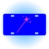 Copy of Personalized 3 X 6 Heavy Duty Acrylic / Plastic License Plate Thumbnail