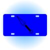 Copy of Personalized 3 X 6 Heavy Duty Acrylic / Plastic License Plate Thumbnail