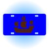 Copy of Personalized 3 X 6 Heavy Duty Acrylic / Plastic License Plate Thumbnail