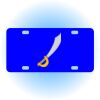 Copy of Personalized 3 X 6 Heavy Duty Acrylic / Plastic License Plate Thumbnail