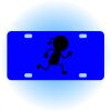 Copy of Personalized 3 X 6 Heavy Duty Acrylic / Plastic License Plate Thumbnail