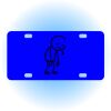 Copy of Personalized 3 X 6 Heavy Duty Acrylic / Plastic License Plate Thumbnail