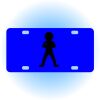 Copy of Personalized 3 X 6 Heavy Duty Acrylic / Plastic License Plate Thumbnail