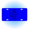 Copy of Personalized 3 X 6 Heavy Duty Acrylic / Plastic License Plate Thumbnail