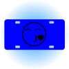 Copy of Personalized 3 X 6 Heavy Duty Acrylic / Plastic License Plate Thumbnail