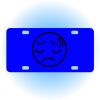 Copy of Personalized 3 X 6 Heavy Duty Acrylic / Plastic License Plate Thumbnail
