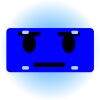 Copy of Personalized 3 X 6 Heavy Duty Acrylic / Plastic License Plate Thumbnail