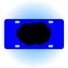 Copy of Personalized 3 X 6 Heavy Duty Acrylic / Plastic License Plate Thumbnail