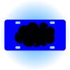 Copy of Personalized 3 X 6 Heavy Duty Acrylic / Plastic License Plate Thumbnail