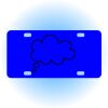 Copy of Personalized 3 X 6 Heavy Duty Acrylic / Plastic License Plate Thumbnail
