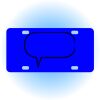 Copy of Personalized 3 X 6 Heavy Duty Acrylic / Plastic License Plate Thumbnail