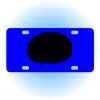 Copy of Personalized 3 X 6 Heavy Duty Acrylic / Plastic License Plate Thumbnail