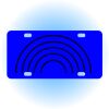 Copy of Personalized 3 X 6 Heavy Duty Acrylic / Plastic License Plate Thumbnail