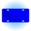 Copy of Personalized 3 X 6 Heavy Duty Acrylic / Plastic License Plate Thumbnail