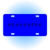 Copy of Personalized 3 X 6 Heavy Duty Acrylic / Plastic License Plate Thumbnail