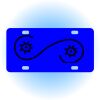 Copy of Personalized 3 X 6 Heavy Duty Acrylic / Plastic License Plate Thumbnail