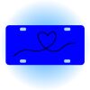 Copy of Personalized 3 X 6 Heavy Duty Acrylic / Plastic License Plate Thumbnail