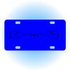 Copy of Personalized 3 X 6 Heavy Duty Acrylic / Plastic License Plate Thumbnail