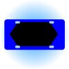 Copy of Personalized 3 X 6 Heavy Duty Acrylic / Plastic License Plate Thumbnail