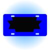 Copy of Personalized 3 X 6 Heavy Duty Acrylic / Plastic License Plate Thumbnail